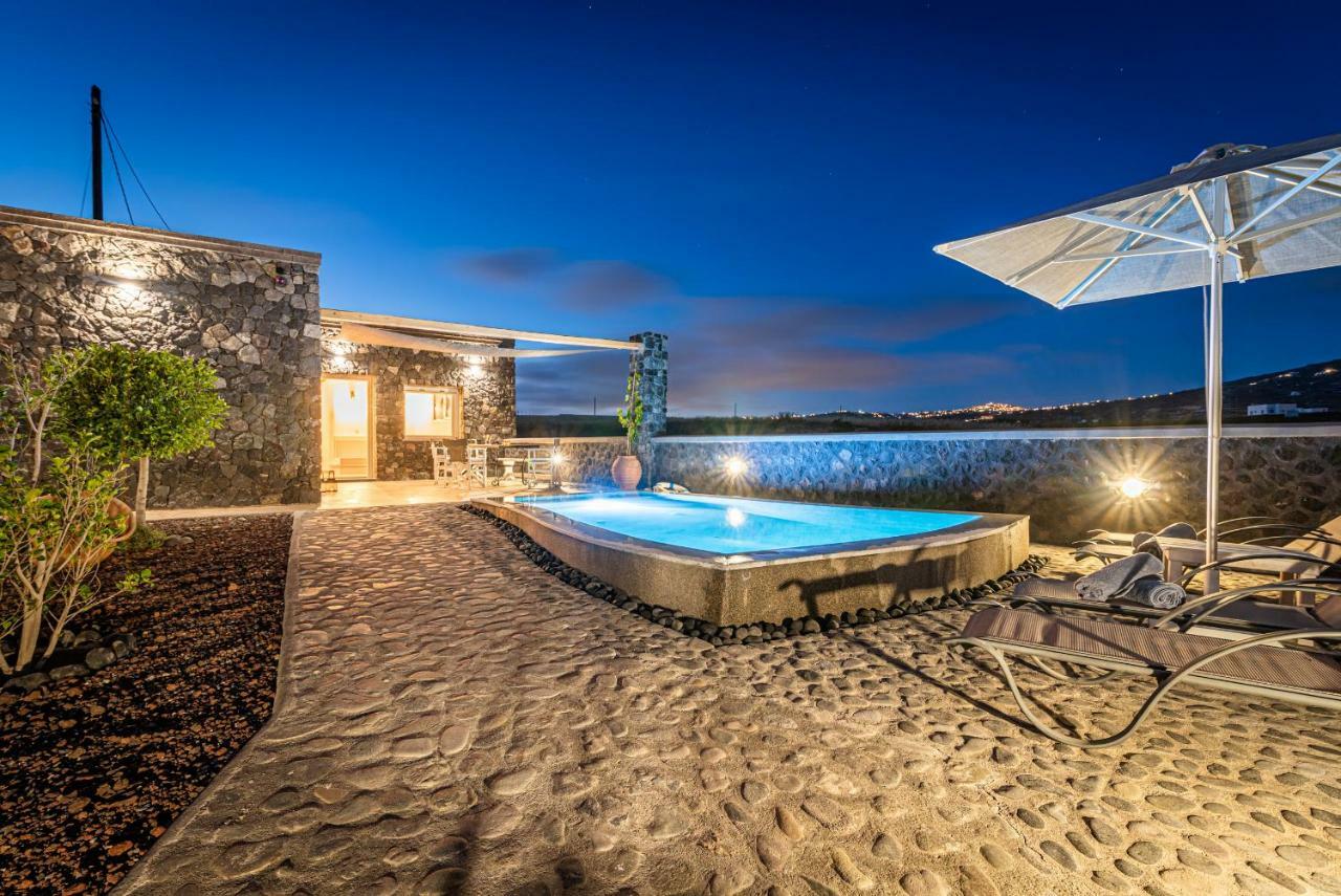 Klimata House - Private Jacuzzi Pool & Bbq Villa Vlychada Extérieur photo