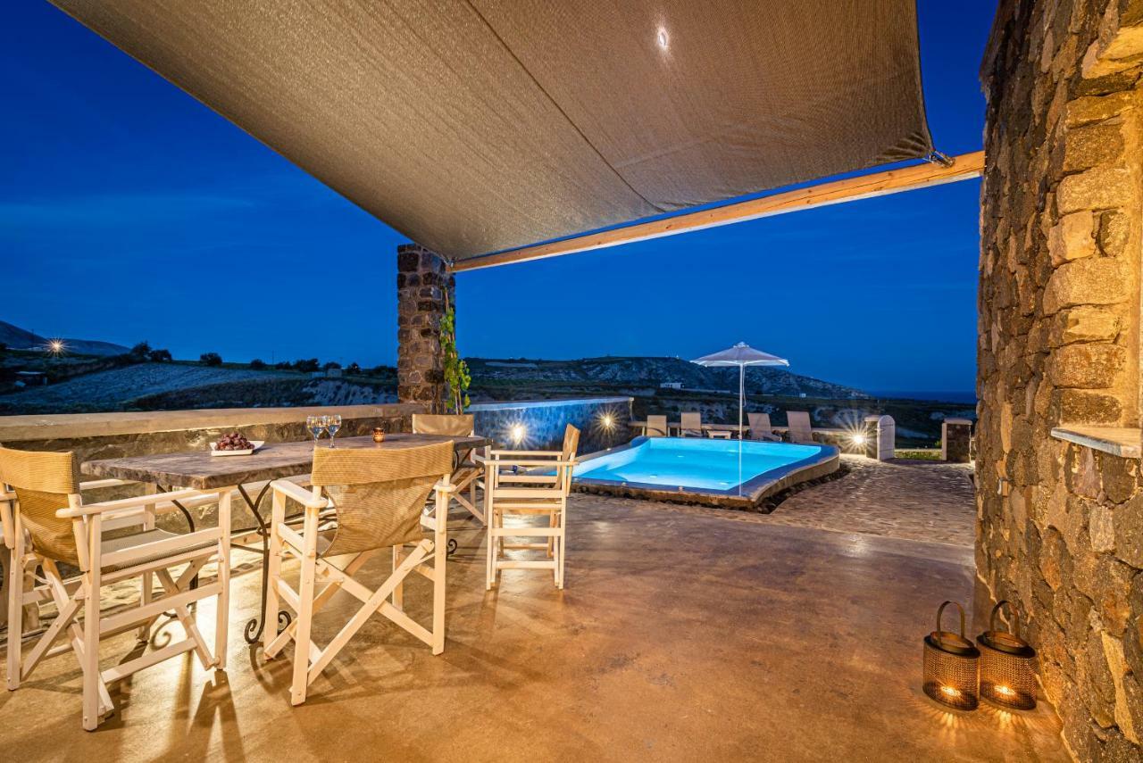 Klimata House - Private Jacuzzi Pool & Bbq Villa Vlychada Extérieur photo